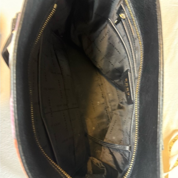 DNKY Pink and Black Artistic Tote Bag with Abstract Design, Artsy, Art 2 Wear - Picture 11 of 13